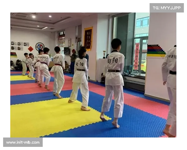麦盖提县第二中学跆拳道社团与冠军互动训练